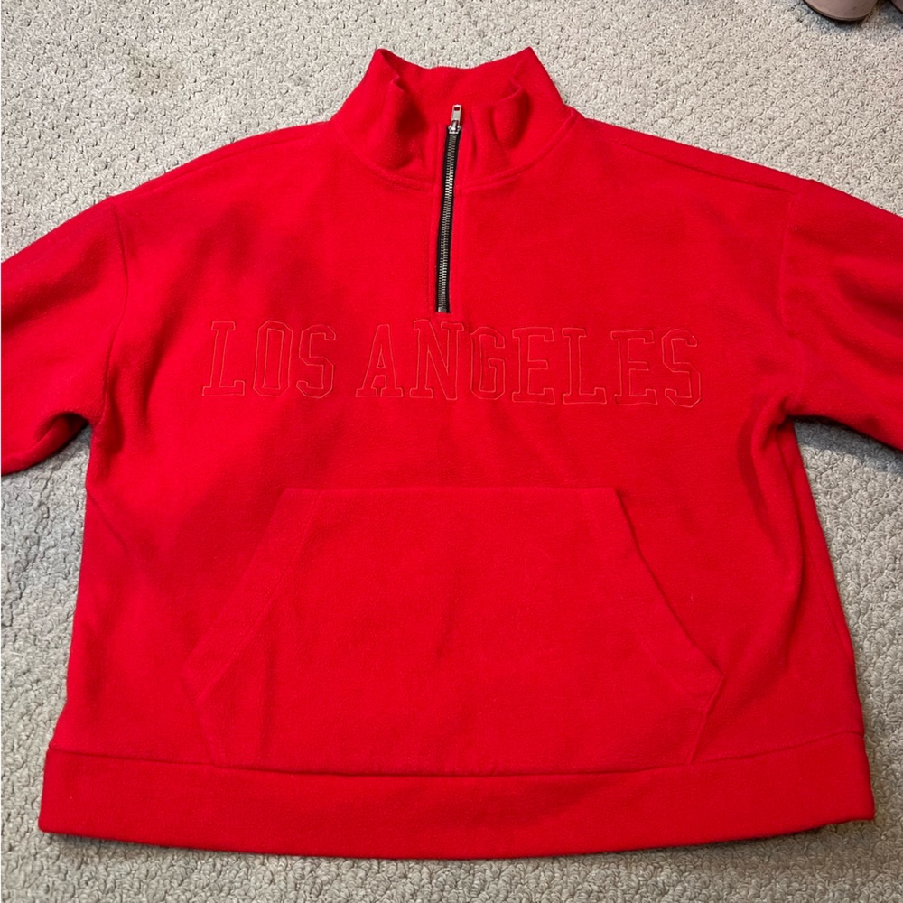 Los Angeles Red Sweater